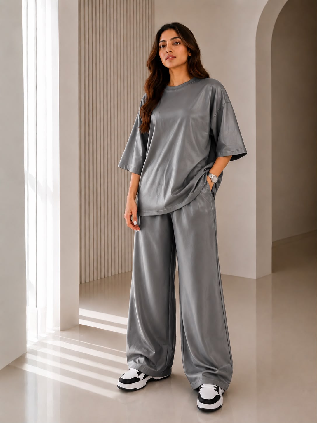 OUTRIX PLAIN CO ORD SET