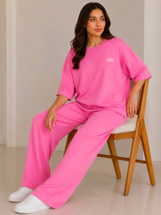 ALO Signatire" Premium  Co-Ord Set